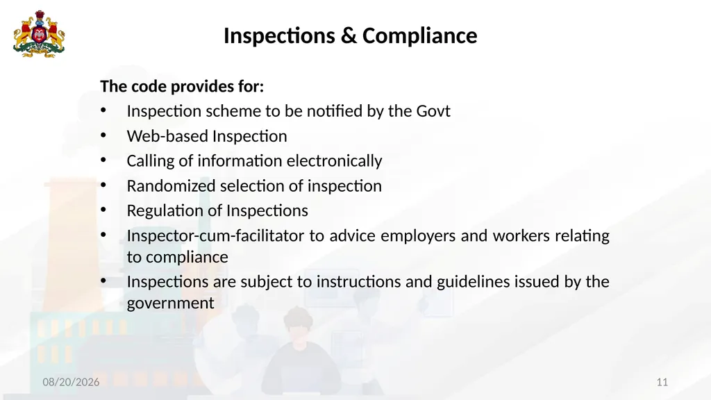 The salient features and implementation of The - slide 11 of 42