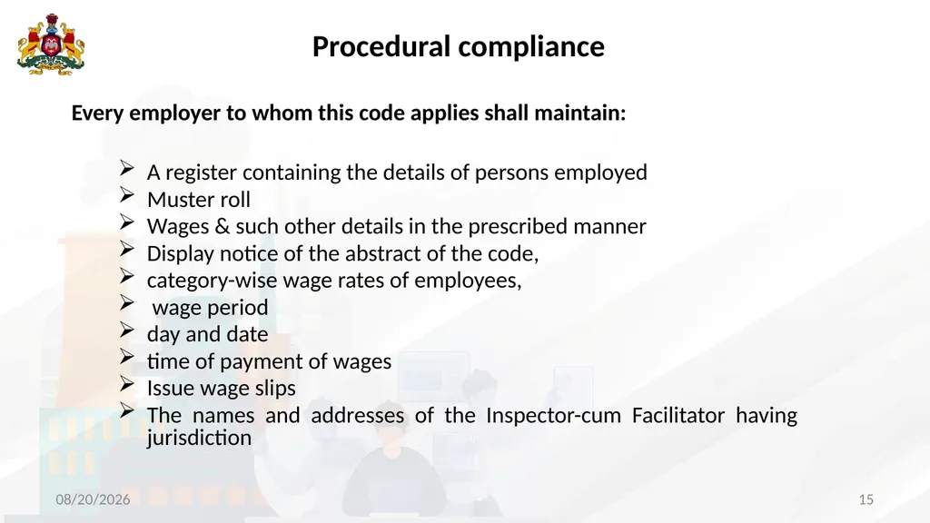 The salient features and implementation of The - slide 15 of 42
