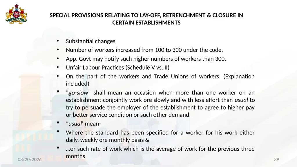 The salient features and implementation of The - slide 39 of 42