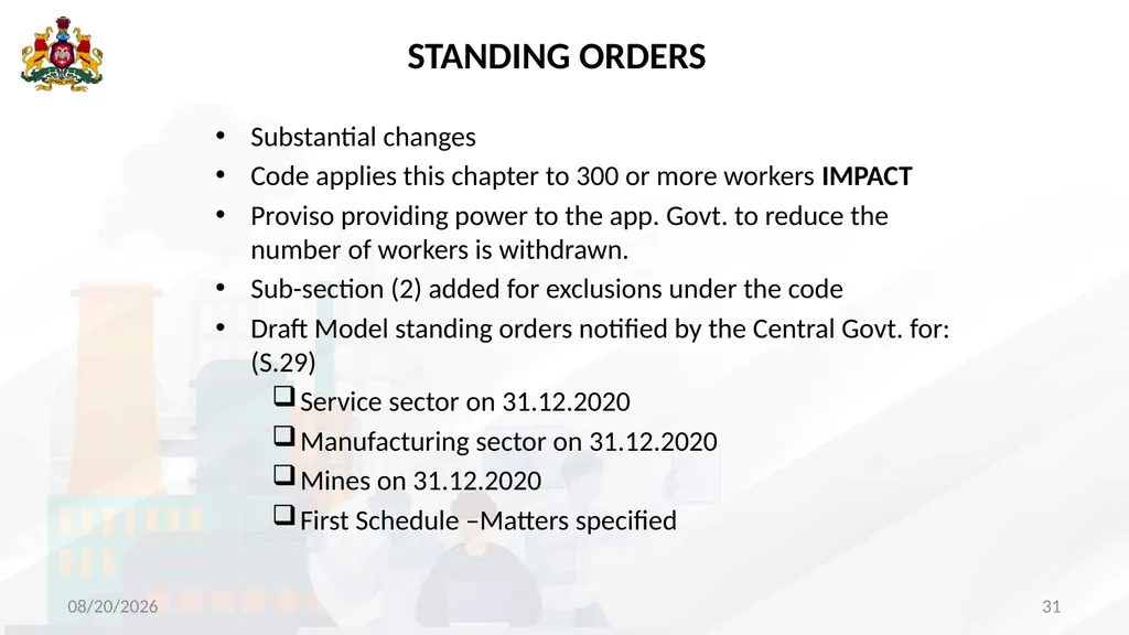 The salient features and implementation of The - slide 31 of 42