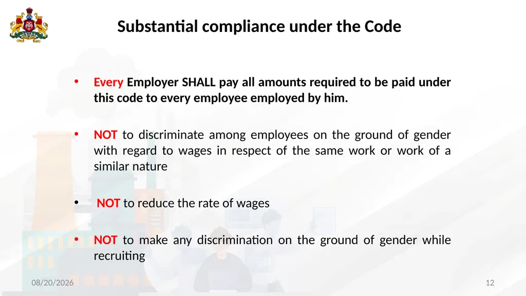 The salient features and implementation of The - slide 12 of 42