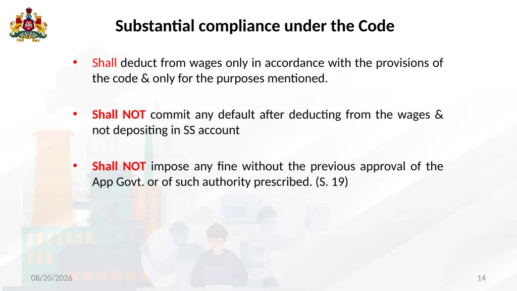 The salient features and implementation of The - slide 14 of 42