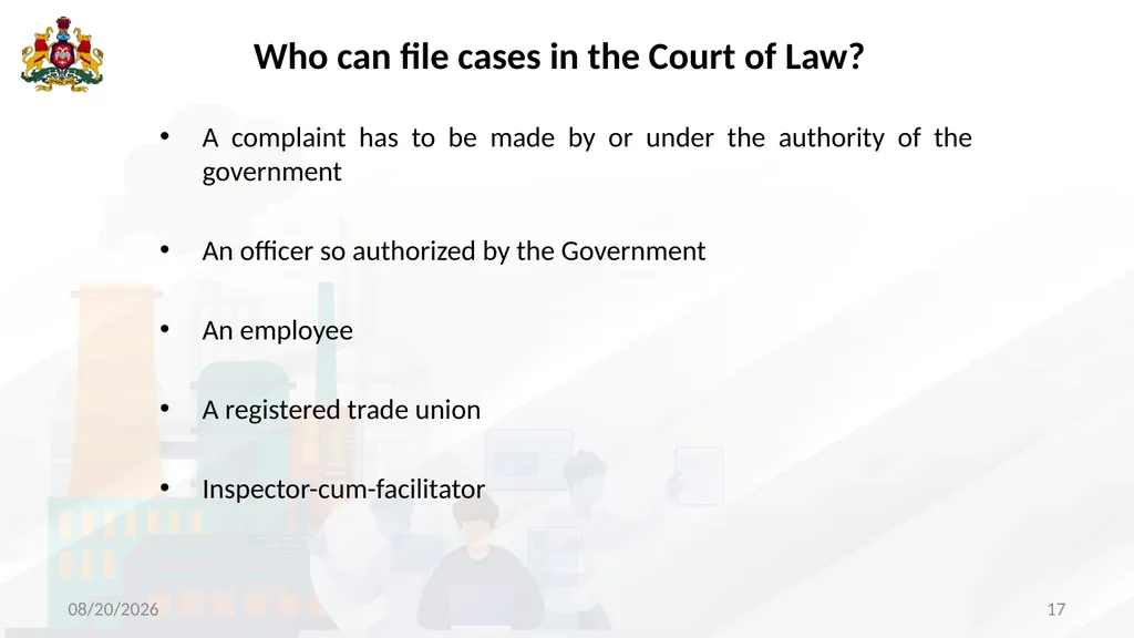 The salient features and implementation of The - slide 17 of 42