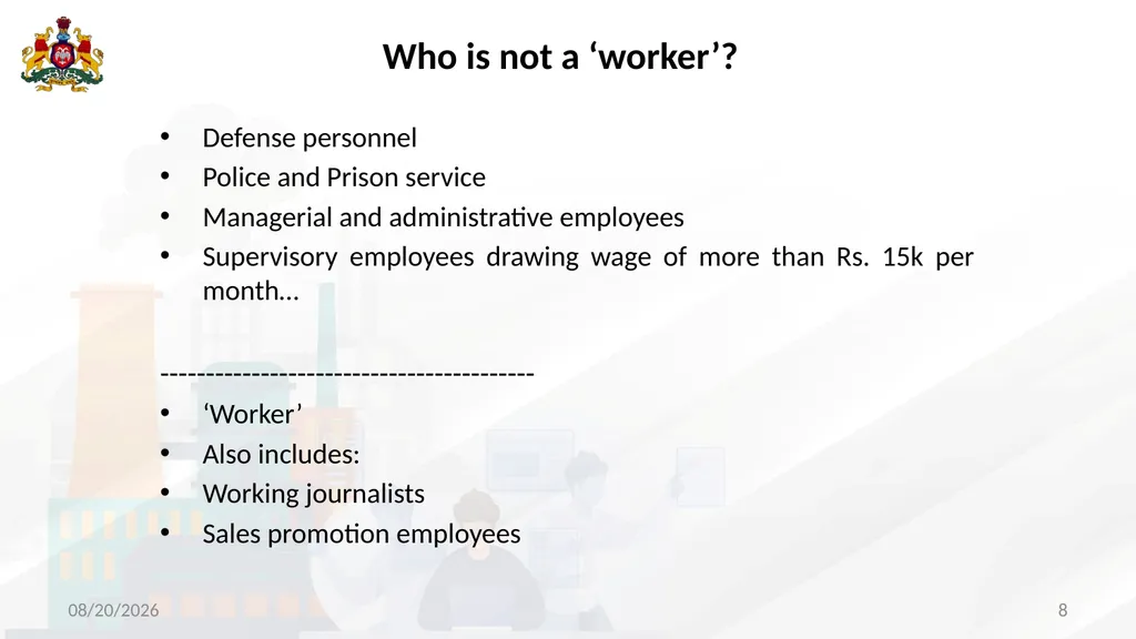 The salient features and implementation of The - slide 8 of 42