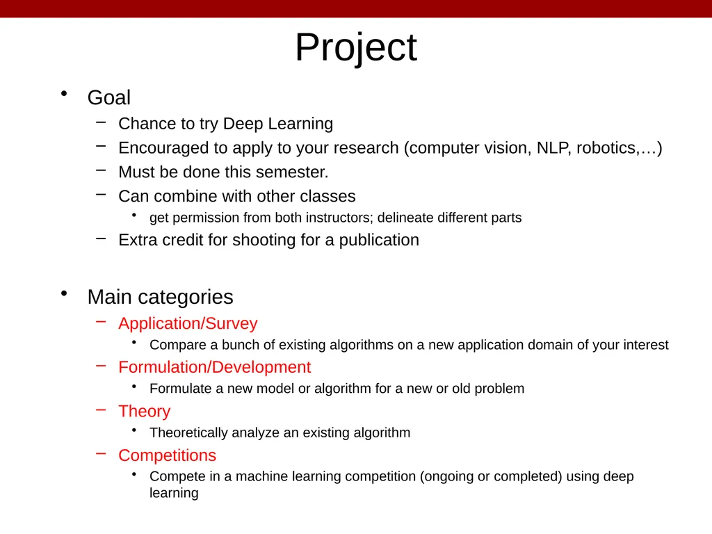 Deep Learning Introduction Thanks to Dhruv Batra - slide 6 of 7