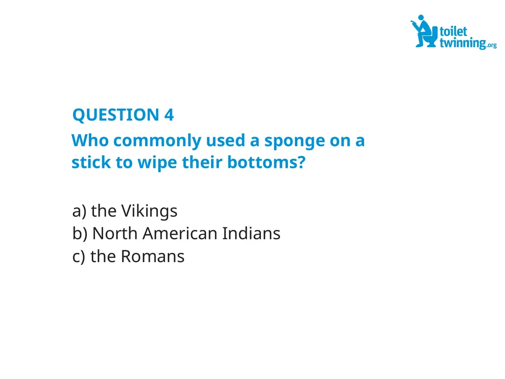 Toilet Twinning QUIZ QUESTION 1 Over a lifetime, - slide 8 of 31