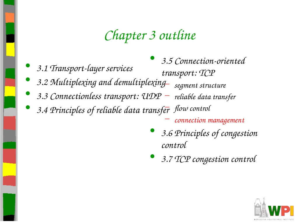 Transport Layer CS 3516 – Computer Networks - slide 77 of 106