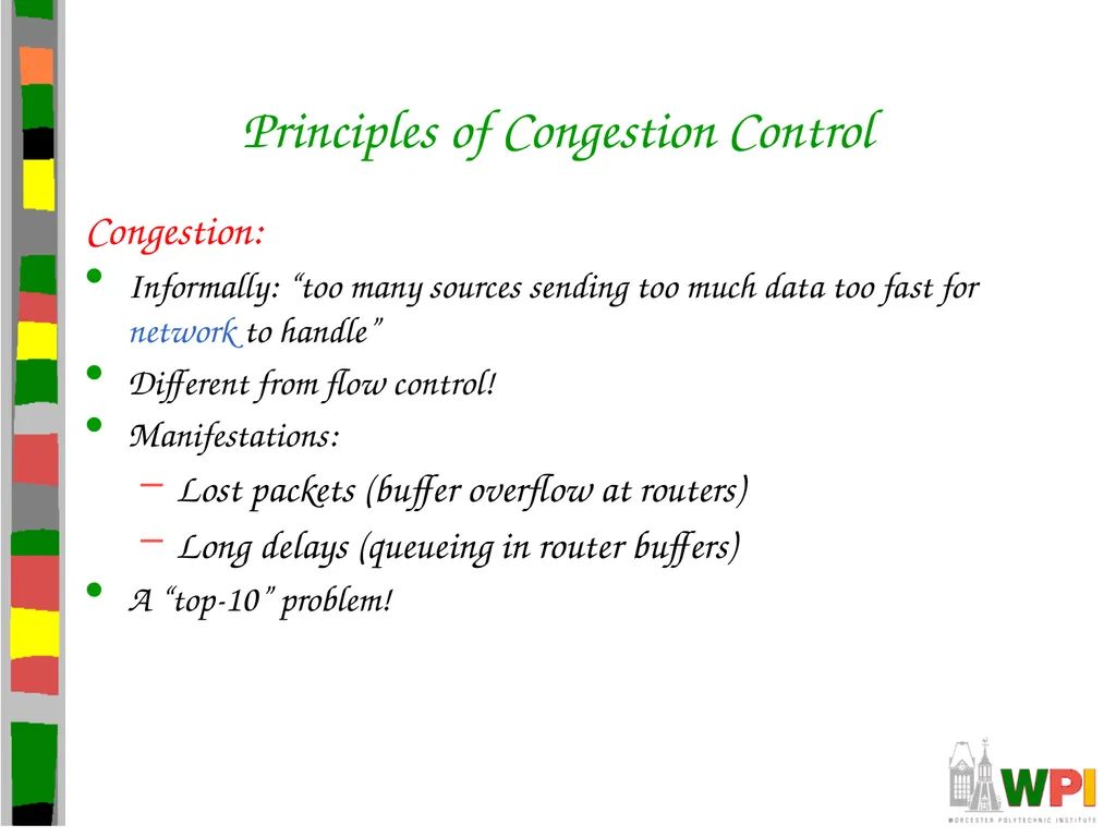 Transport Layer CS 3516 – Computer Networks - slide 83 of 106