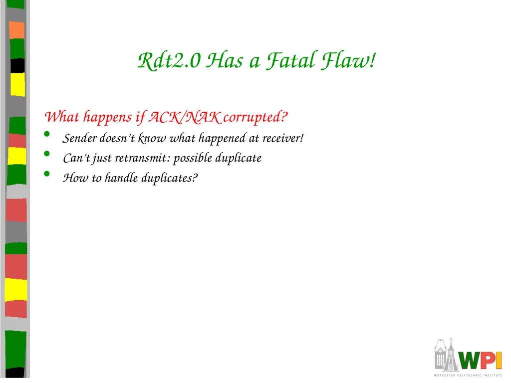 Transport Layer CS 3516 – Computer Networks - slide 27 of 106