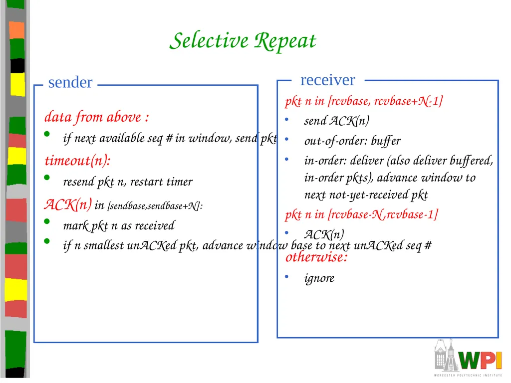 Transport Layer CS 3516 – Computer Networks - slide 51 of 106