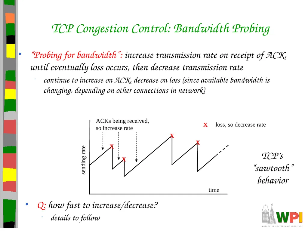 Transport Layer CS 3516 – Computer Networks - slide 92 of 106