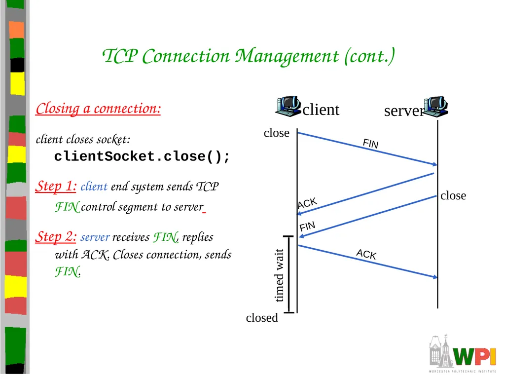 Transport Layer CS 3516 – Computer Networks - slide 79 of 106