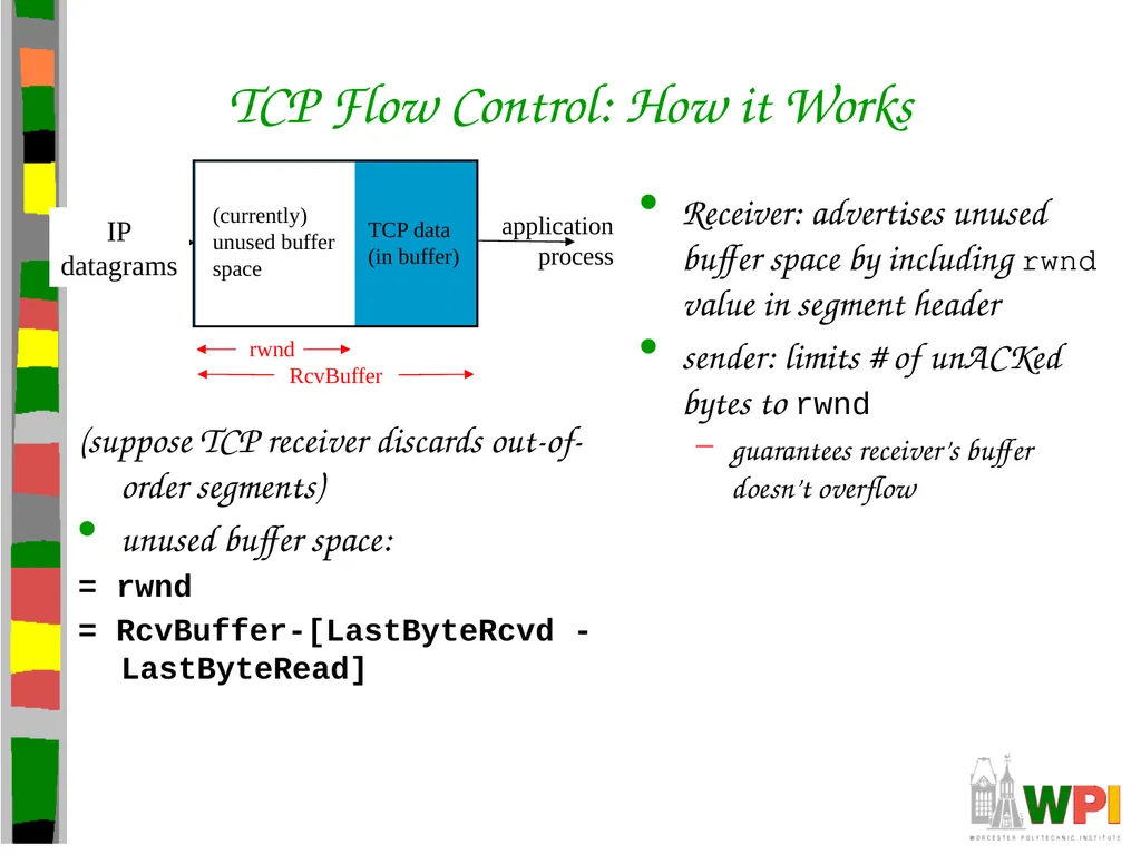 Transport Layer CS 3516 – Computer Networks - slide 76 of 106