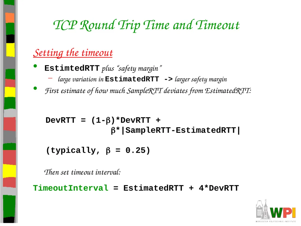 Transport Layer CS 3516 – Computer Networks - slide 64 of 106