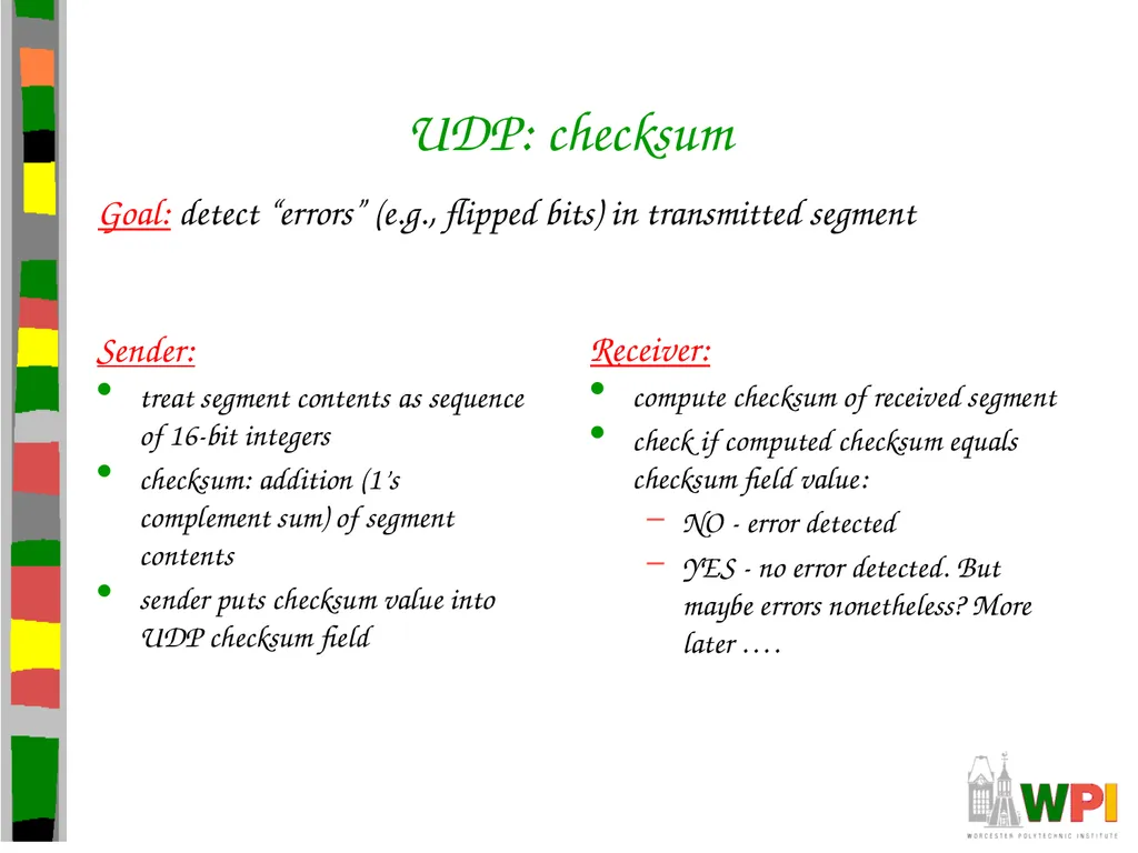 Transport Layer CS 3516 – Computer Networks - slide 11 of 106