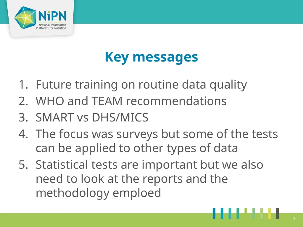 Take home exercise Objectives Agree on a timeline - slide 7 of 10