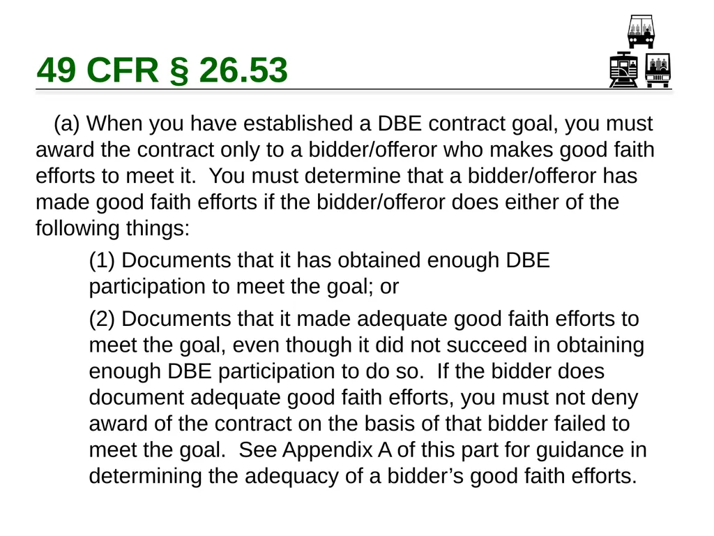 Tips for Evaluating Good Faith Efforts Tim - slide 3 of 24
