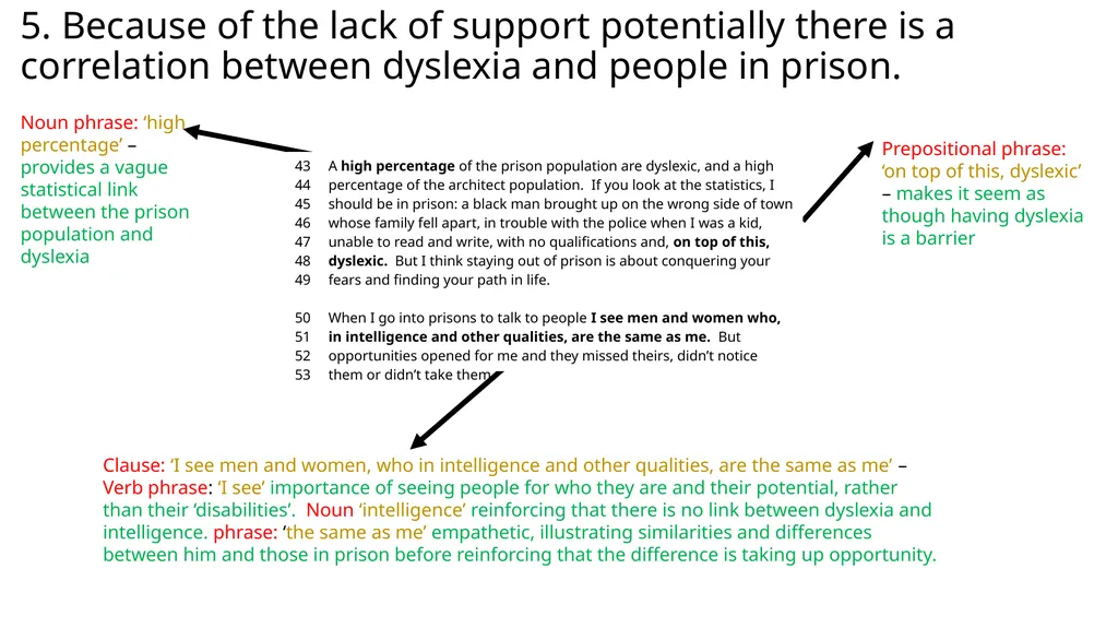 How does Benjamin Zephaniah incite us to consider - slide 9 of 13