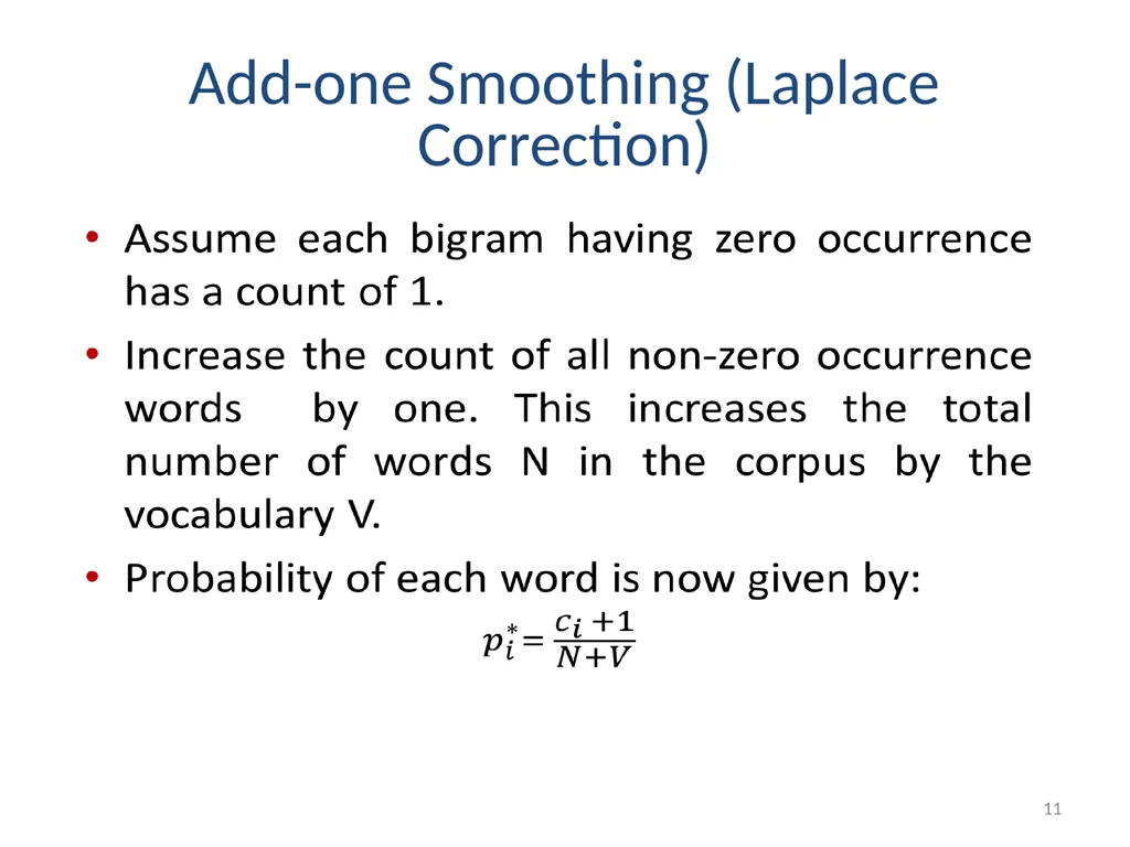 Smoothing Techniques – A Primer Deepak Suyel - slide 11 of 49