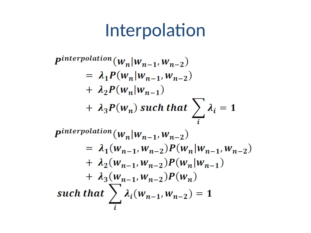 Smoothing Techniques – A Primer Deepak Suyel - slide 29 of 49