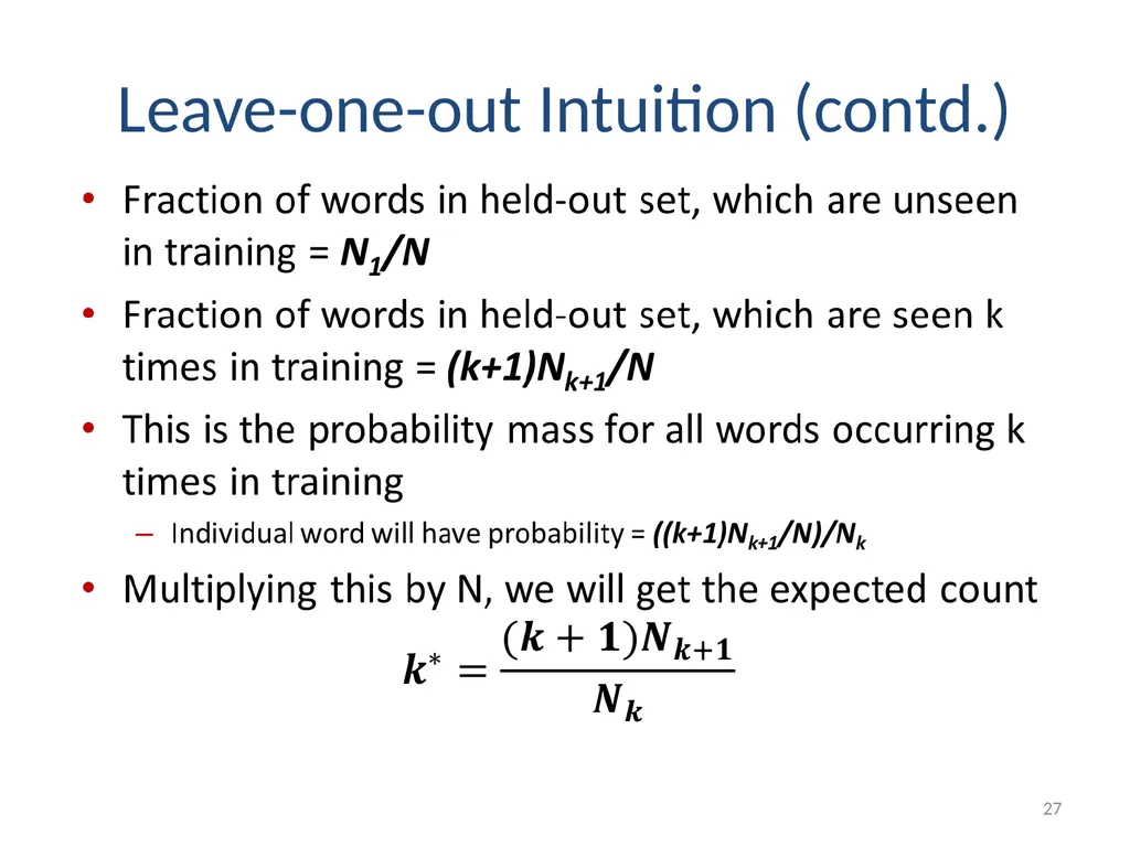Smoothing Techniques – A Primer Deepak Suyel - slide 27 of 49
