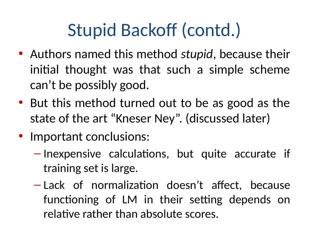 Smoothing Techniques – A Primer Deepak Suyel - slide 39 of 49