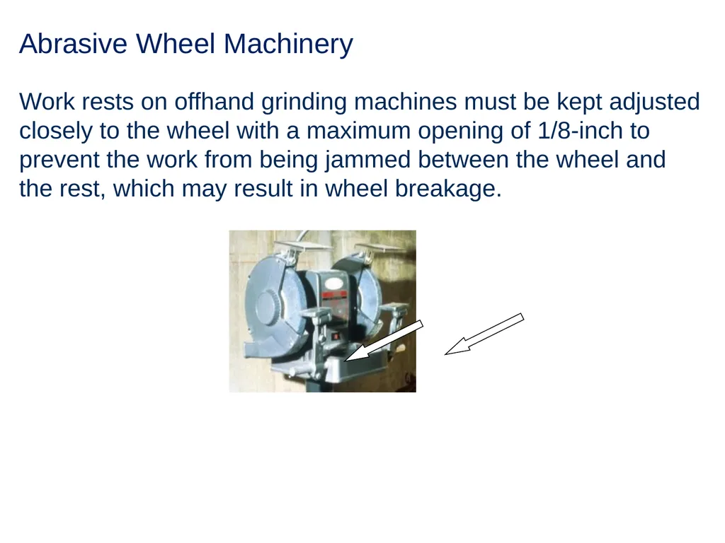 Machine Guarding and Amputation Hazards - slide 39 of 48