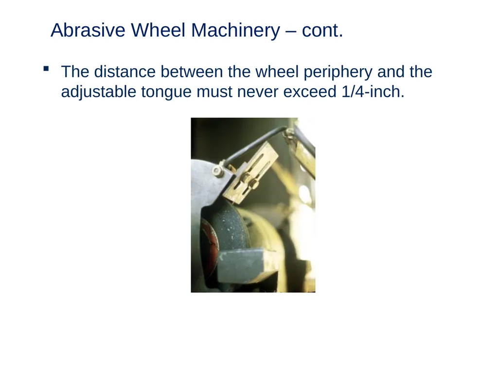Machine Guarding and Amputation Hazards - slide 40 of 48