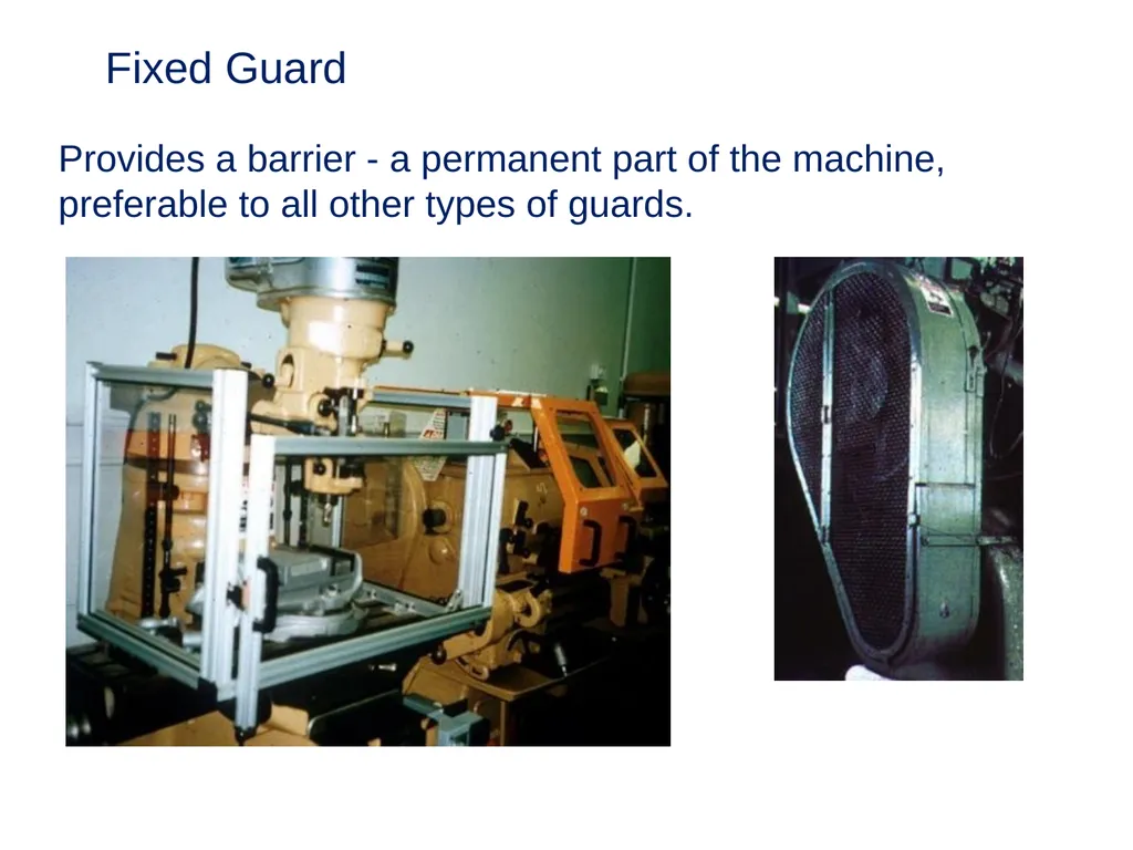 Machine Guarding and Amputation Hazards - slide 23 of 48