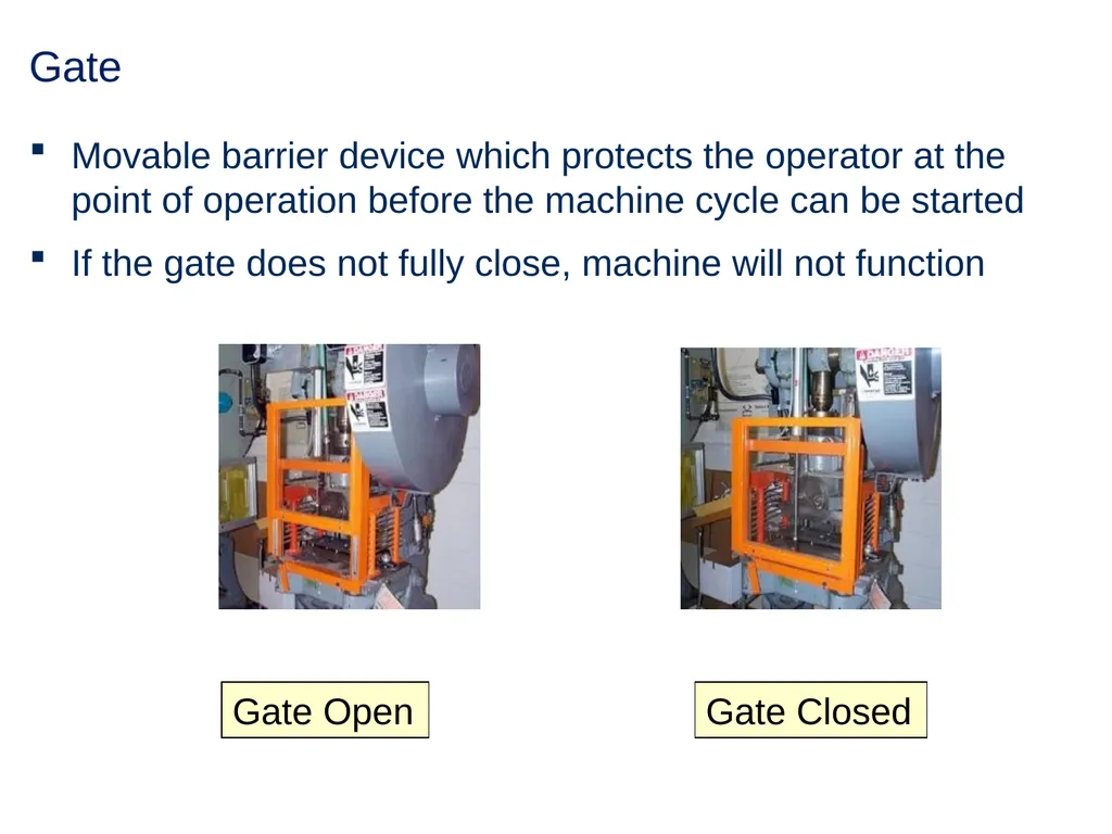 Machine Guarding and Amputation Hazards - slide 31 of 48