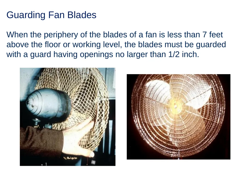 Machine Guarding and Amputation Hazards - slide 38 of 48
