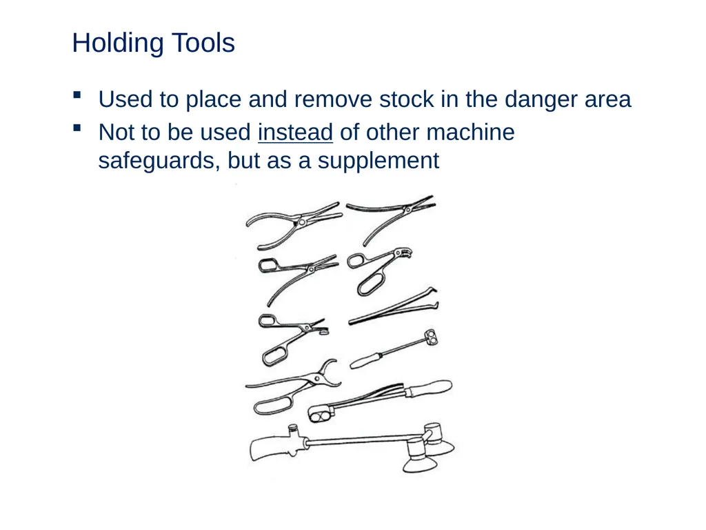 Machine Guarding and Amputation Hazards - slide 36 of 48
