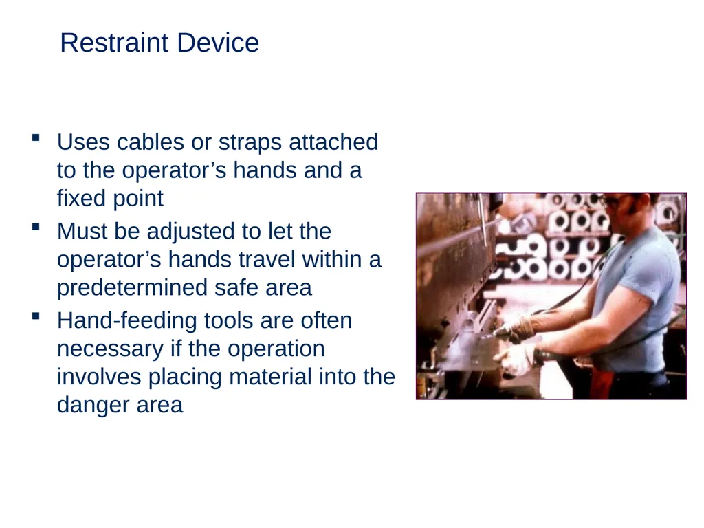 Machine Guarding and Amputation Hazards - slide 28 of 48