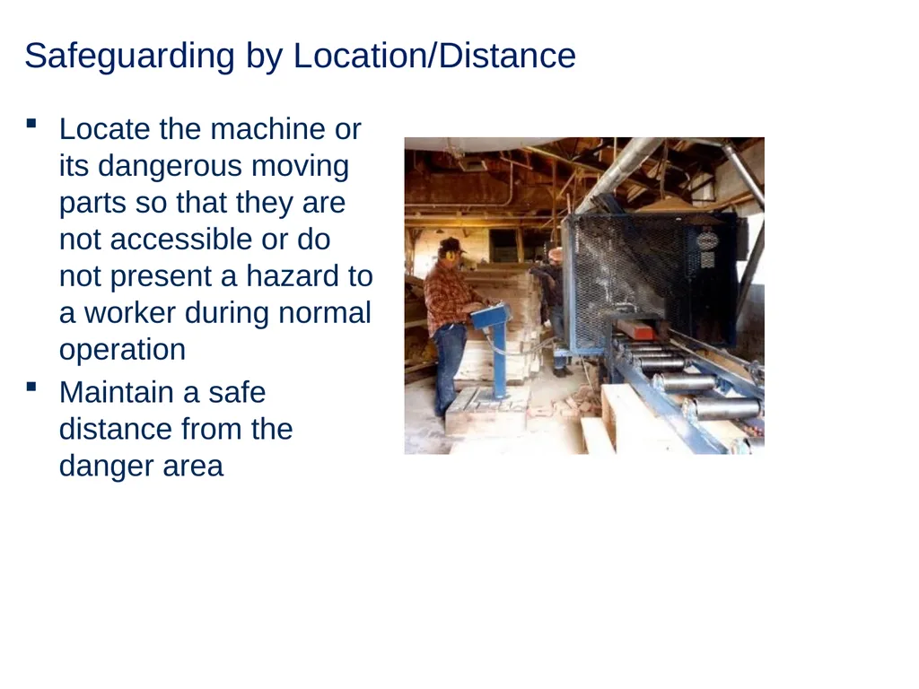 Machine Guarding and Amputation Hazards - slide 32 of 48