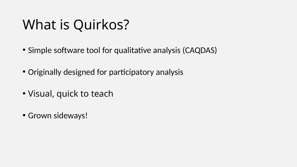 Participatory Analysis and Collaborative Coding - slide 16 of 18