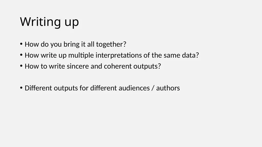 Participatory Analysis and Collaborative Coding - slide 14 of 18