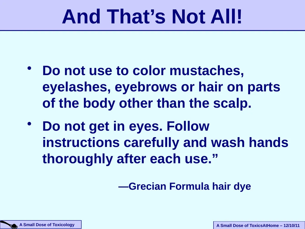 An Introduction To The Health Effects of Toxic - slide 27 of 33