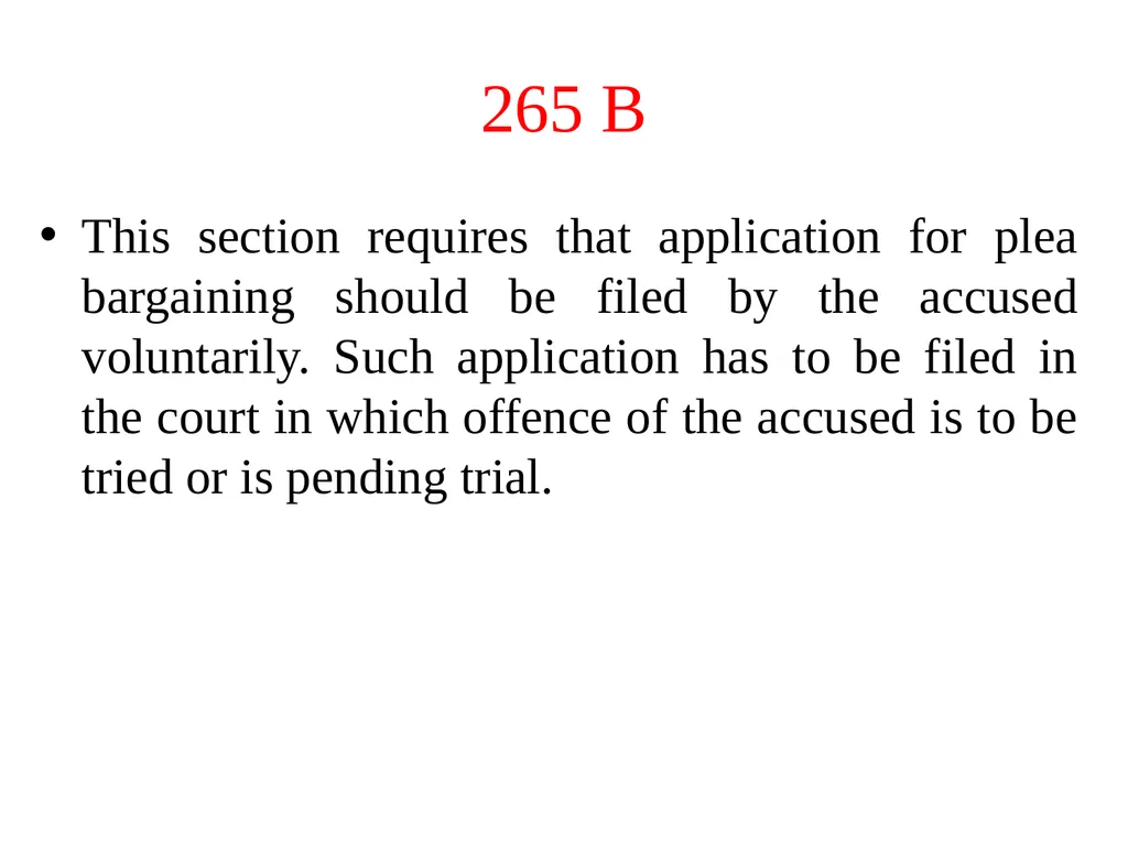 Chapter 21 A Plea Bargaining Cr.P.C. 1973 History - slide 8 of 21