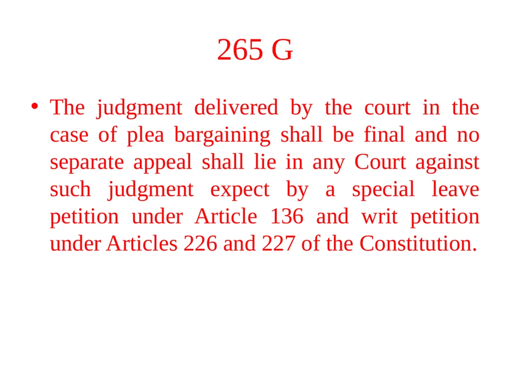 Chapter 21 A Plea Bargaining Cr.P.C. 1973 History - slide 16 of 21