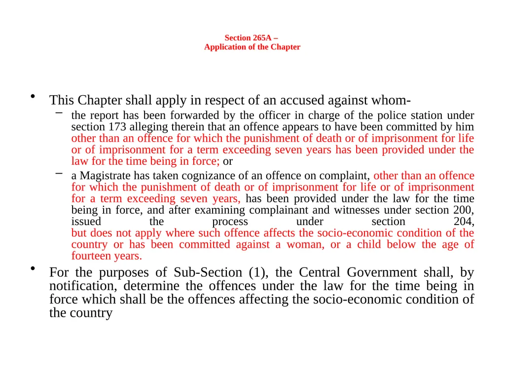 Chapter 21 A Plea Bargaining Cr.P.C. 1973 History - slide 5 of 21