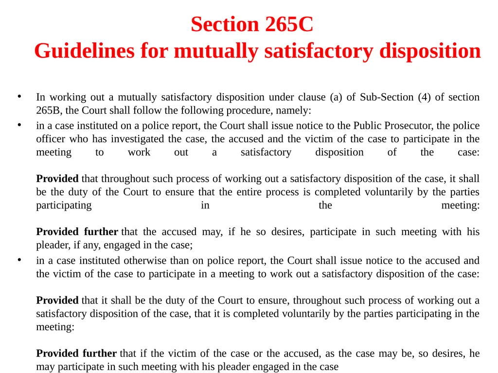 Chapter 21 A Plea Bargaining Cr.P.C. 1973 History - slide 9 of 21