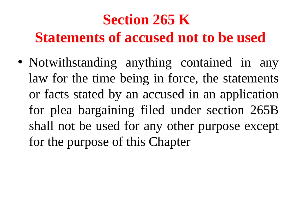 Chapter 21 A Plea Bargaining Cr.P.C. 1973 History - slide 20 of 21