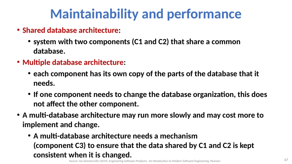 Software Architecture: Architectural design, - slide 47 of 81