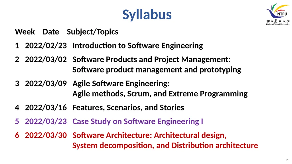 Software Architecture: Architectural design, - slide 2 of 81