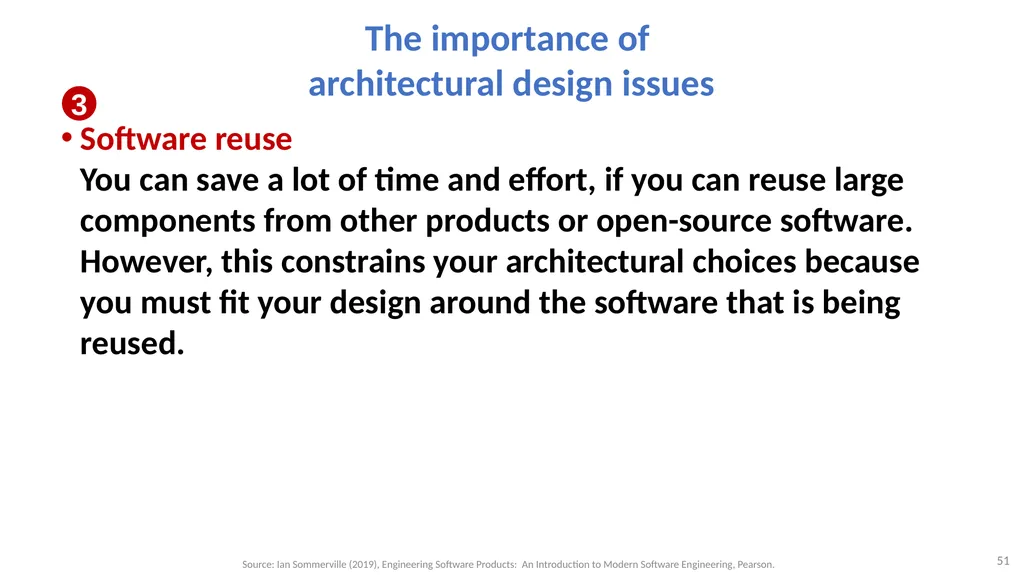 Software Architecture: Architectural design, - slide 51 of 81