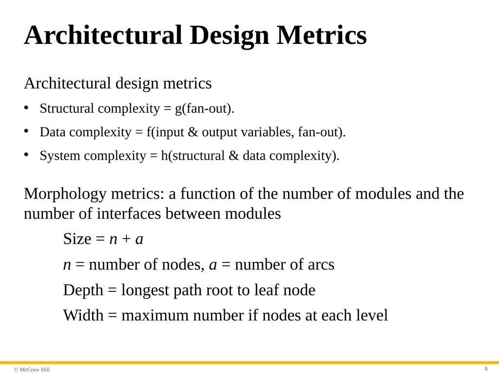 Chapter 23 Software Metrics and Analytics Part - slide 8 of 29