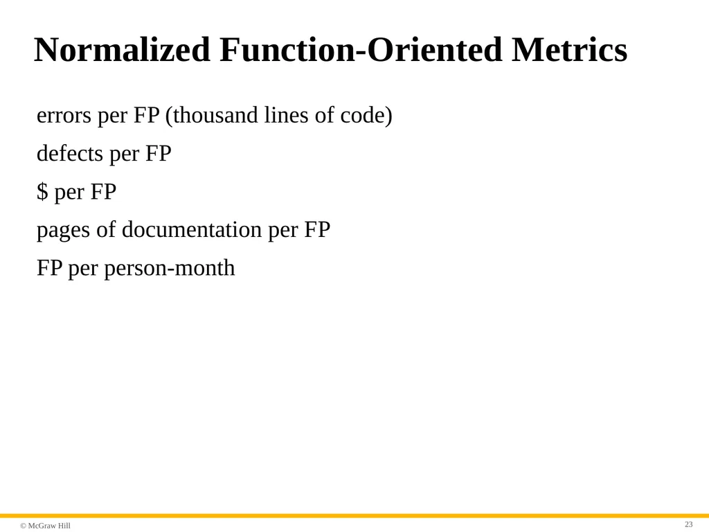 Chapter 23 Software Metrics and Analytics Part - slide 23 of 29