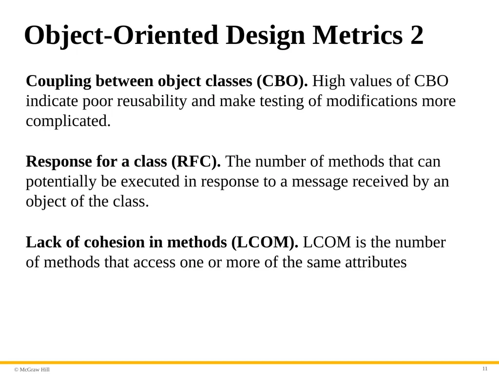 Chapter 23 Software Metrics and Analytics Part - slide 11 of 29