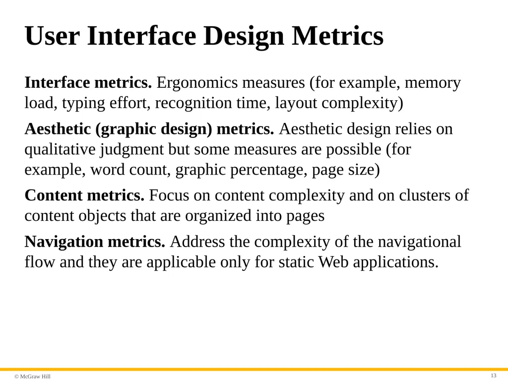 Chapter 23 Software Metrics and Analytics Part - slide 13 of 29
