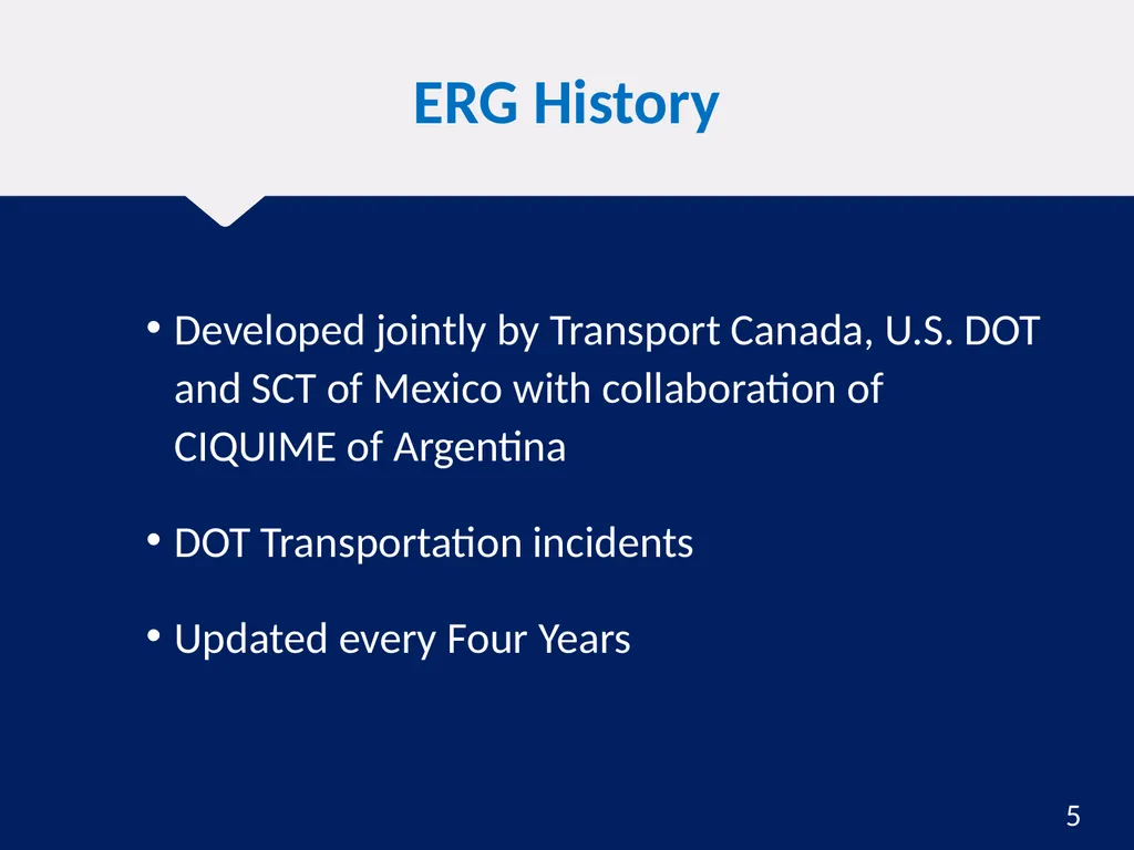 Hazardous Materials Safety & Security Awareness - slide 5 of 50